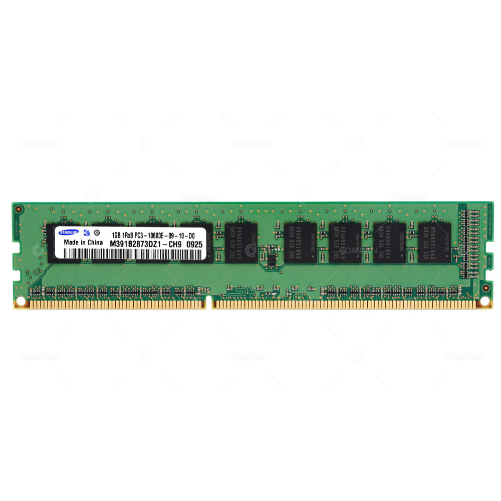 M391B2873DZ1-CH9 SAMSUNG MEMORY 1GB 1RX8 PC3 10600E DDR3 -